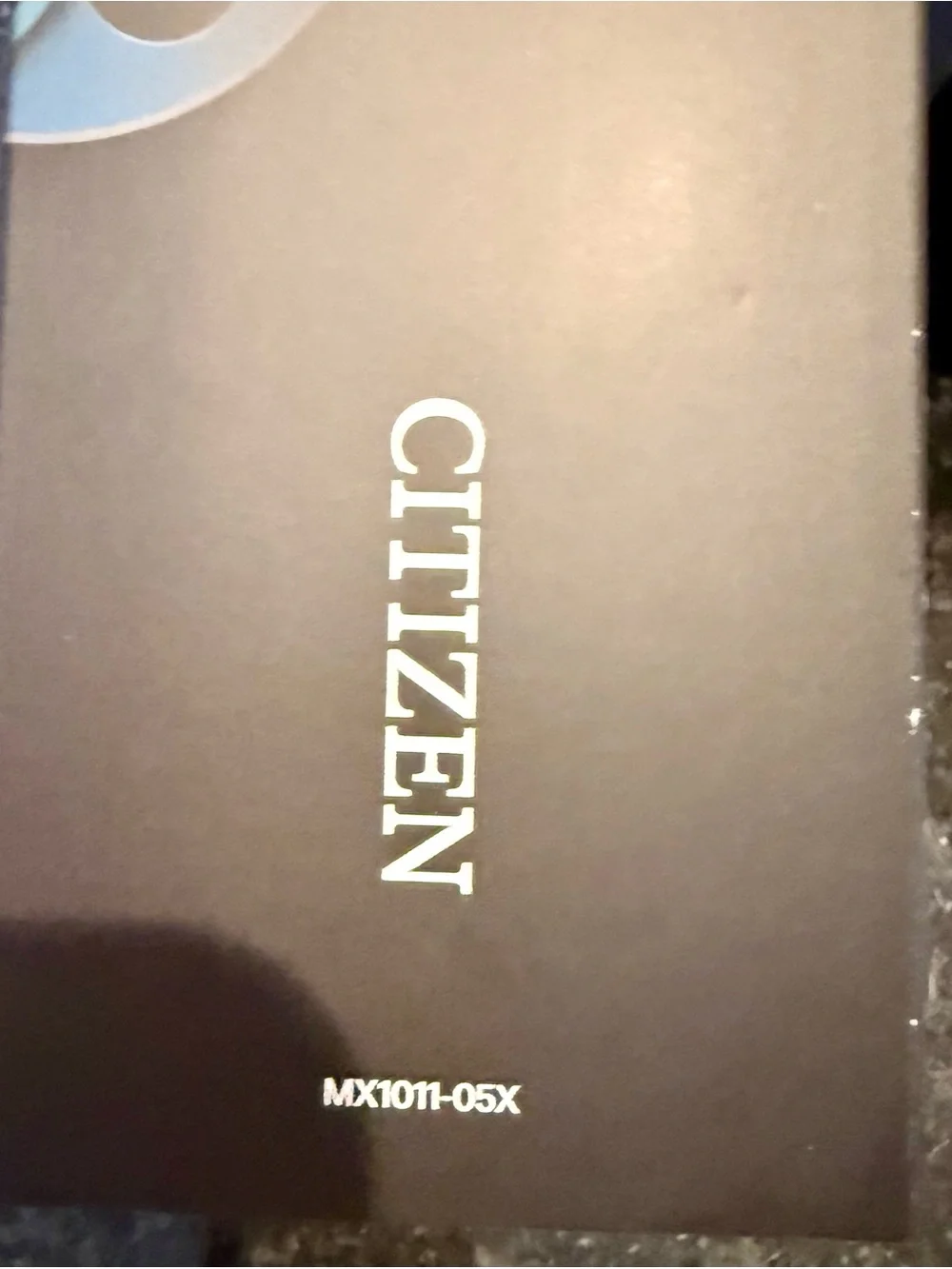 Citizen Black Smartwatch with Silicone Band